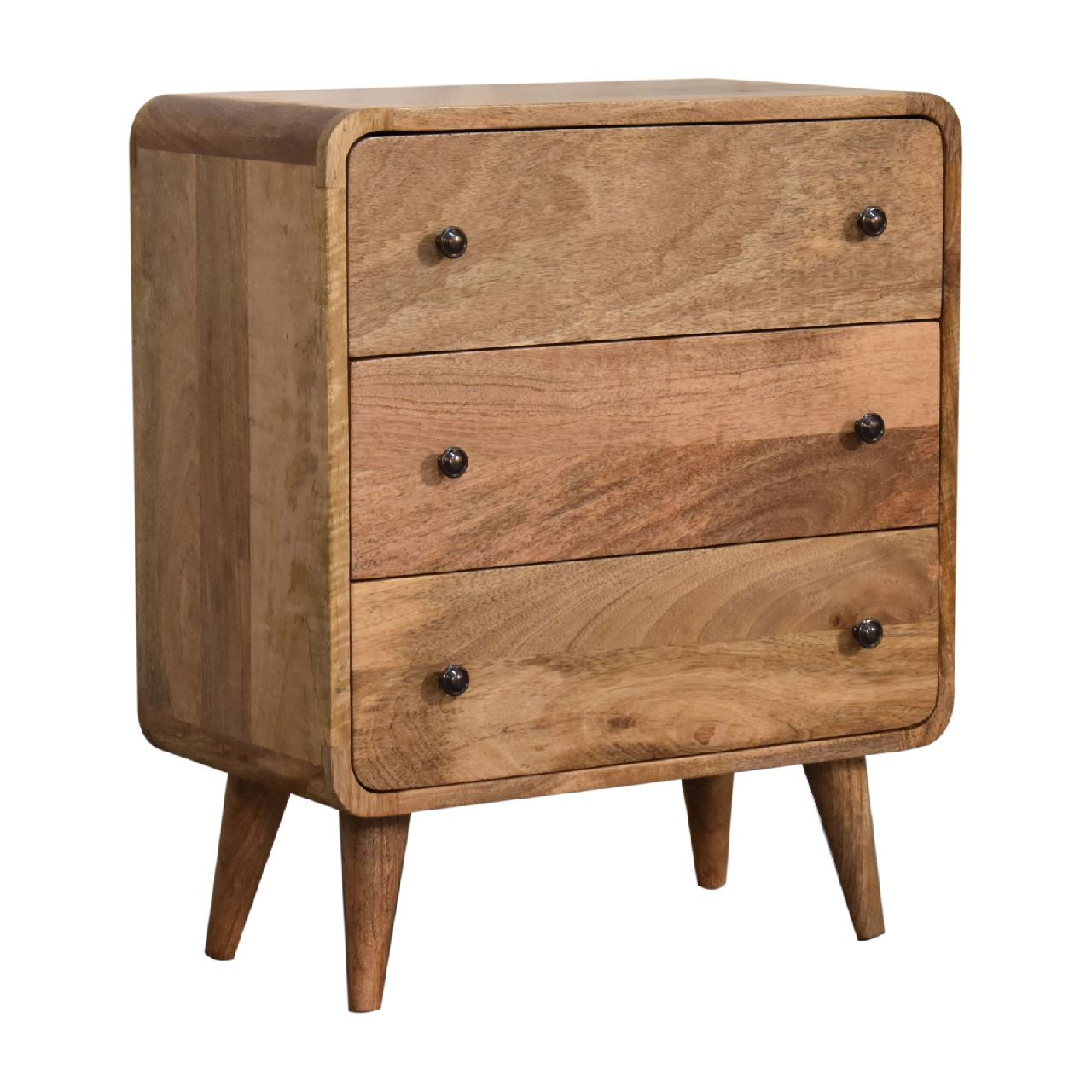 Mini Curved Oak-ish Chest