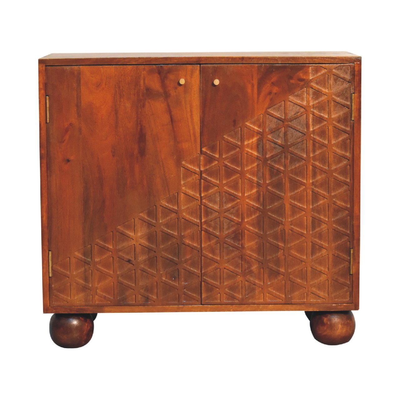 Chestnut Dice Cabinet